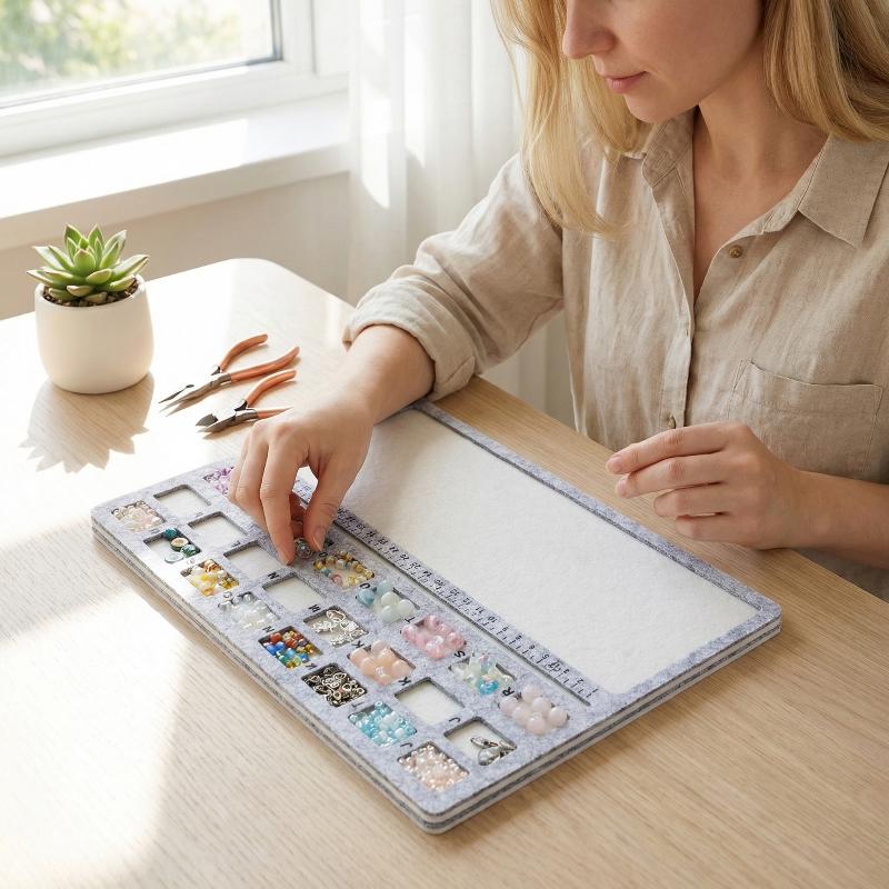 Jewelry Making Board - Making Felt Beading Mat Board with