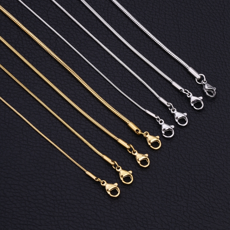 925 Sterling Silver Snake Chai - Lobster Clasp Silver review and price