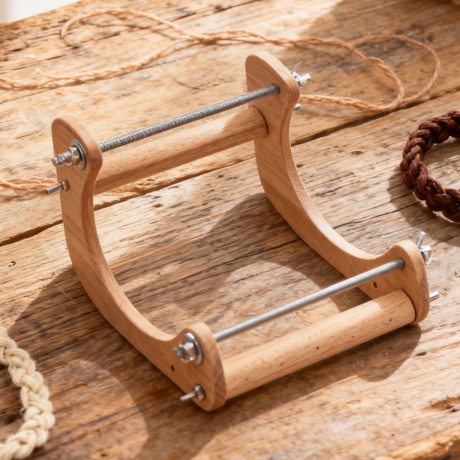 Wood Beading Loom Adjustable V - Jewelry Making Machines review and price