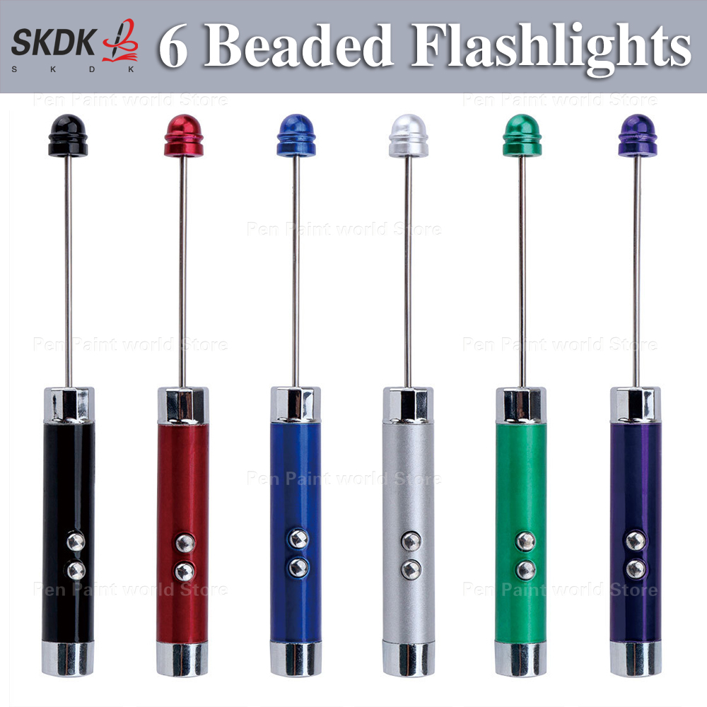 6Pcs Decorative Bead Light Pen - Jewelry Making Torch review and price