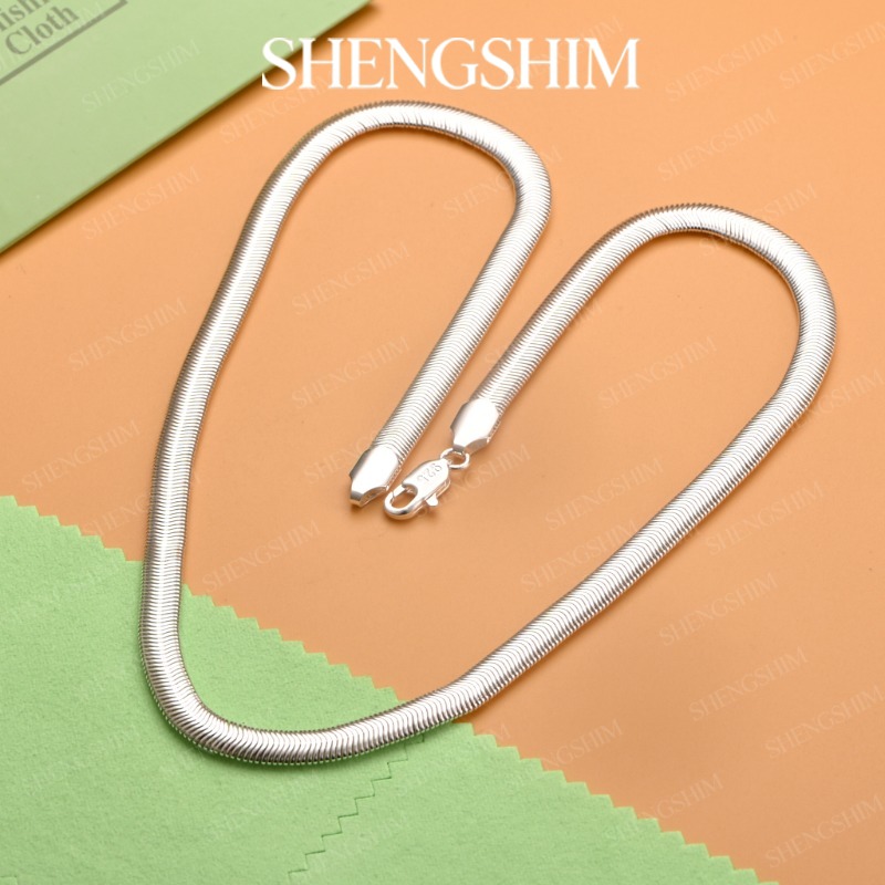 SHENGSHIM 925 Sterling Silver  - Lobster Clasp Silver review and price