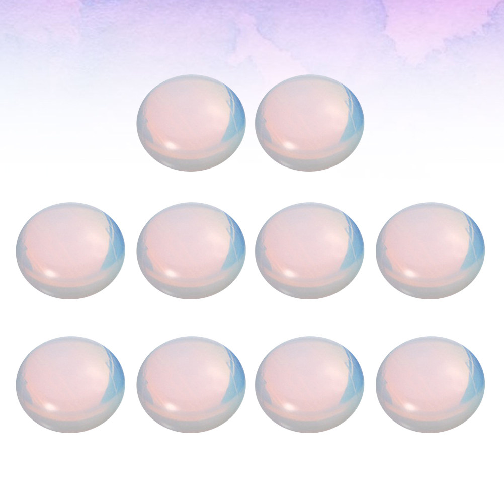 10Pcs Opal Stone Pendants for  - Jewelry Making Gemstones review and price
