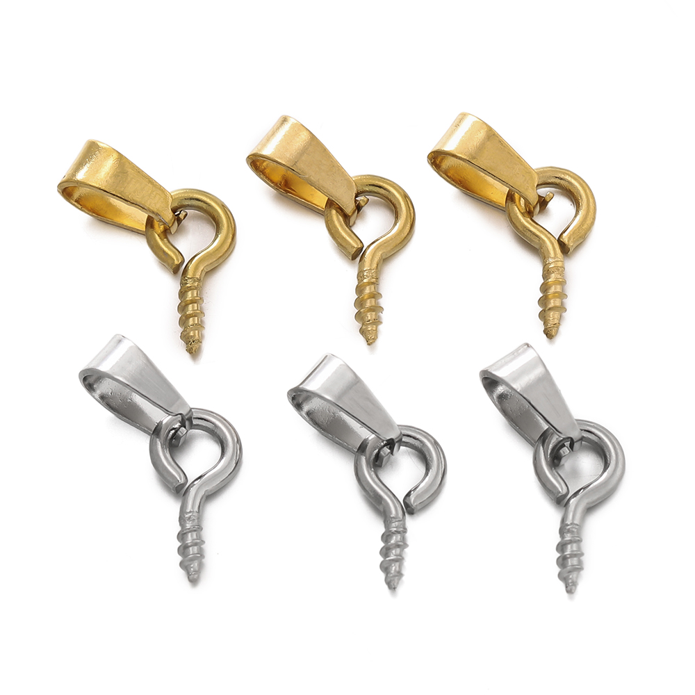20pcs Stainless Steel Screw Ey - Jewelry Making Drill review and price