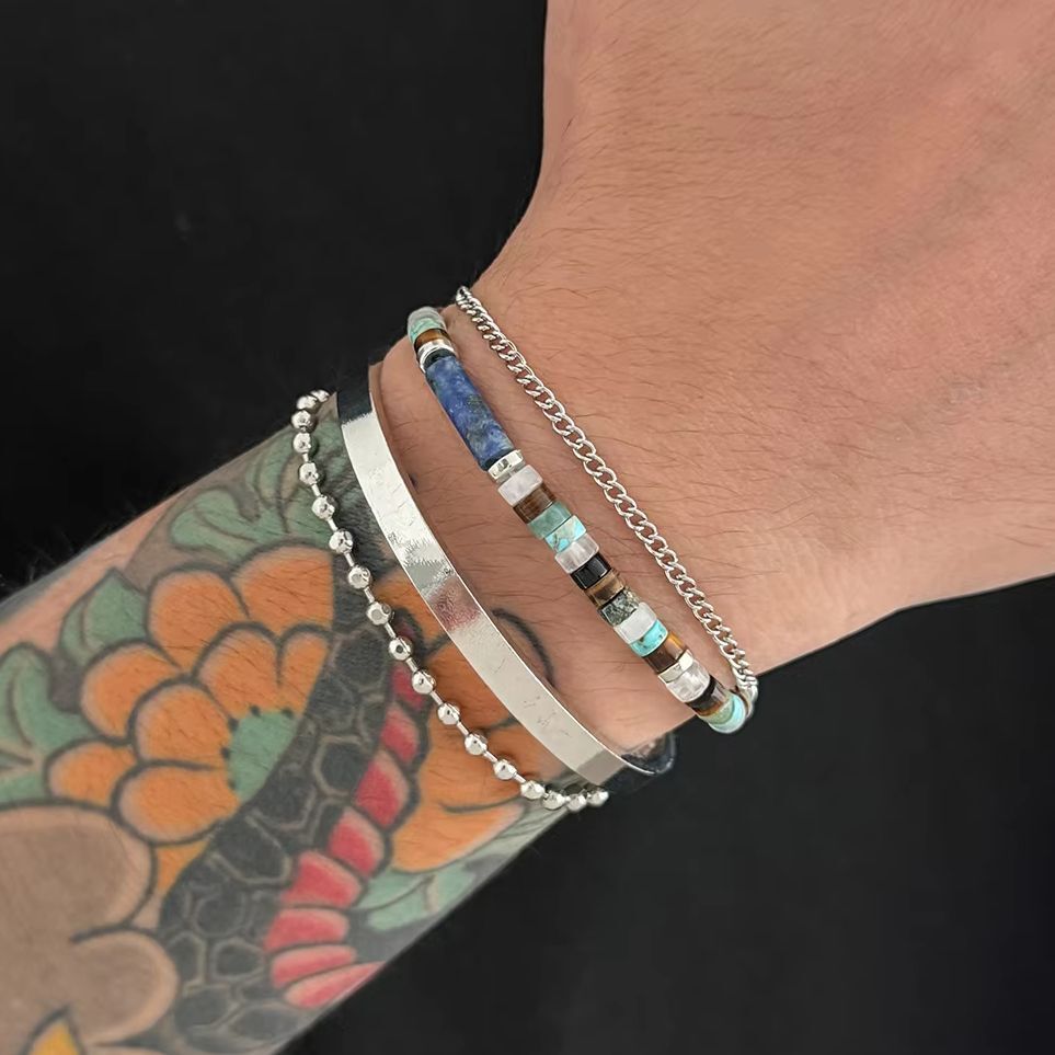 SHIXIN 4Pcs/set Vintage Handcr - Lobster Clasp Silver review and price