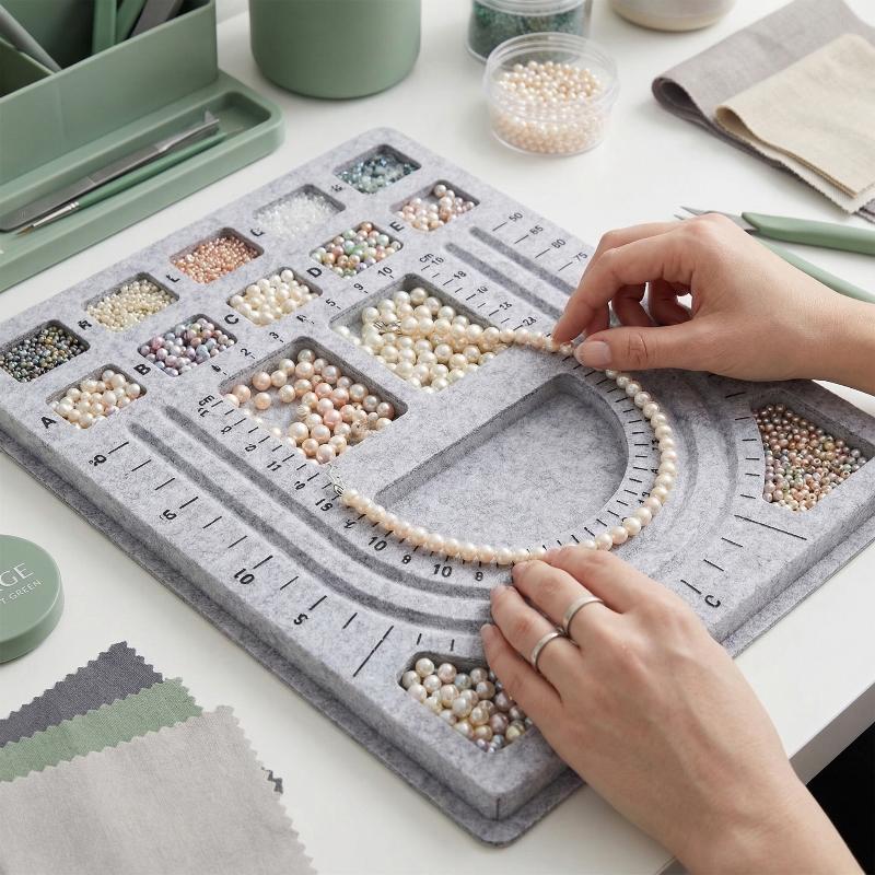 Making Felt Beading Mat Board  - Jewelry Making Board review and price