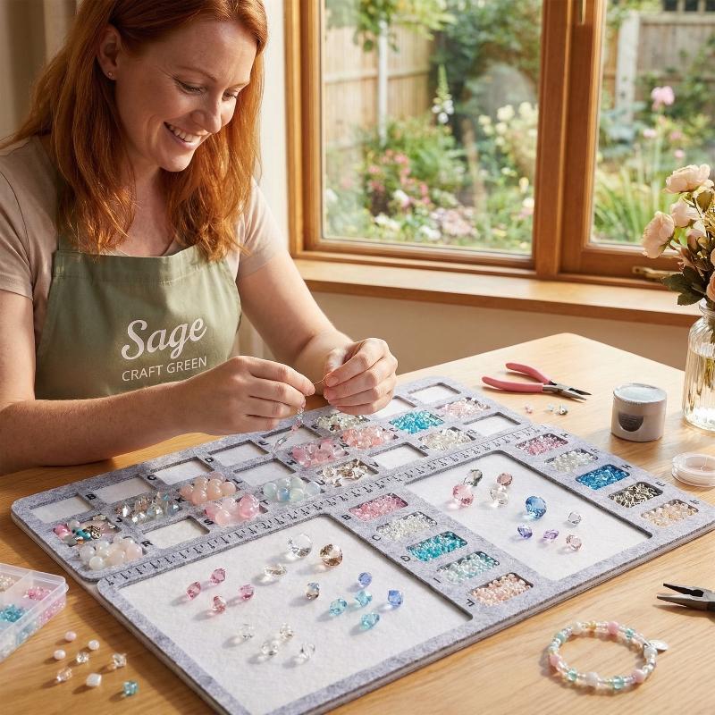 Making Felt Beading Mat Board  - Jewelry Making Board review and price